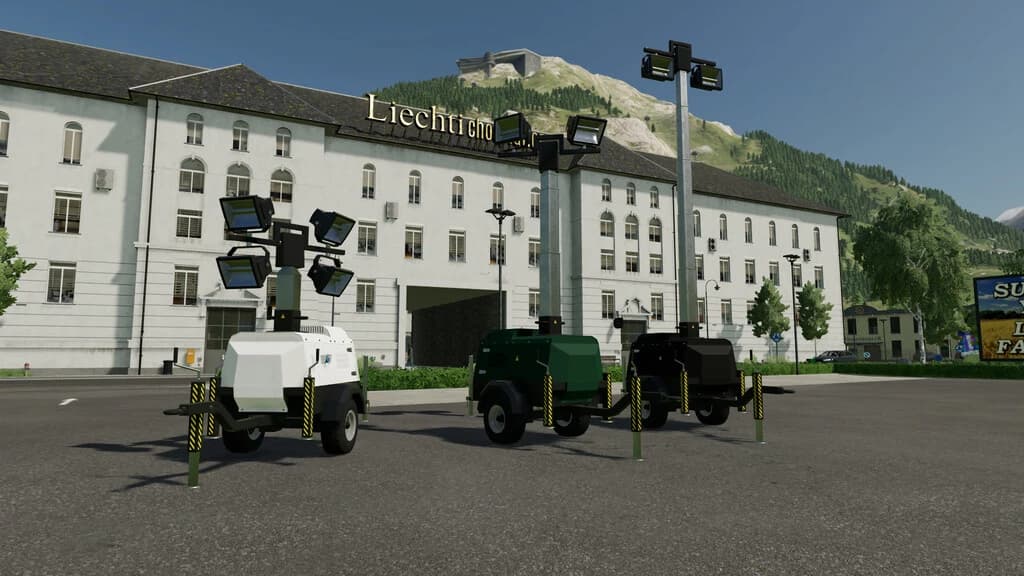 FLOOD LIGHT TRAILER