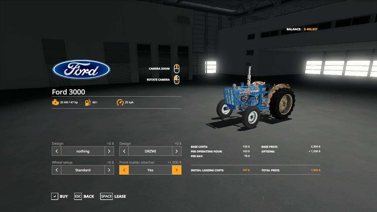 FORD 3000 EURO