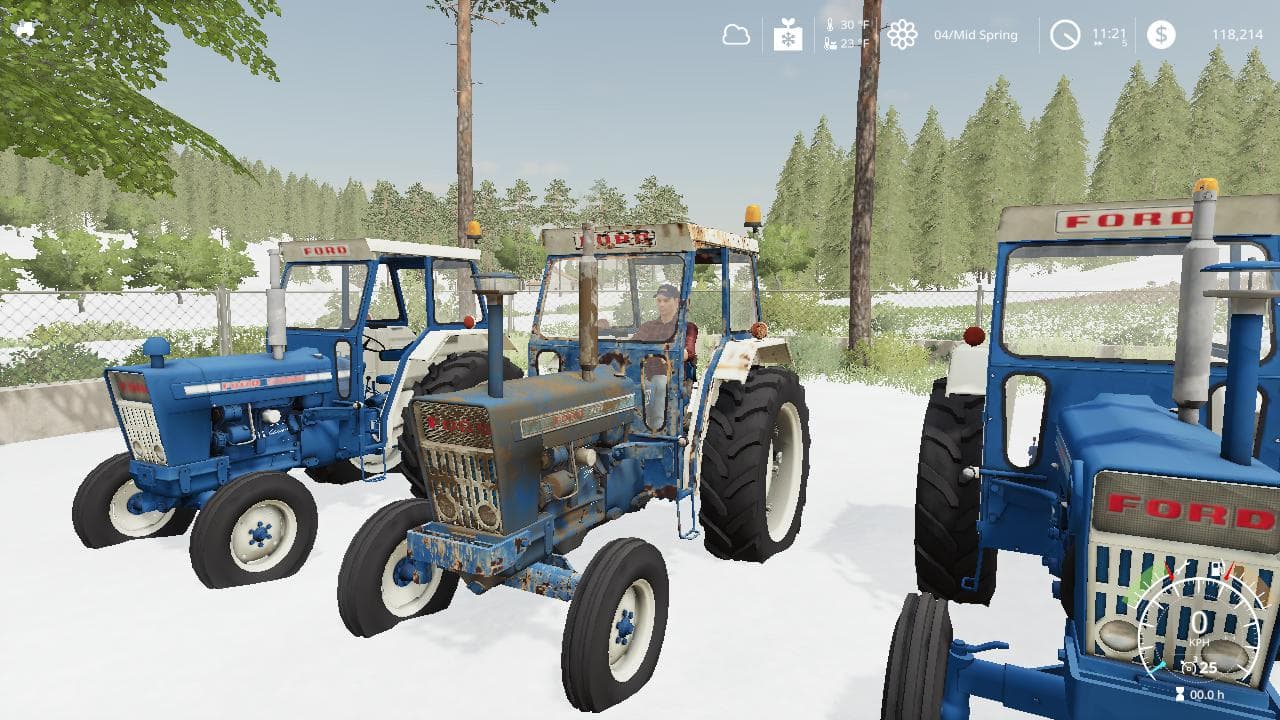 FORD 7000 EURO WORN