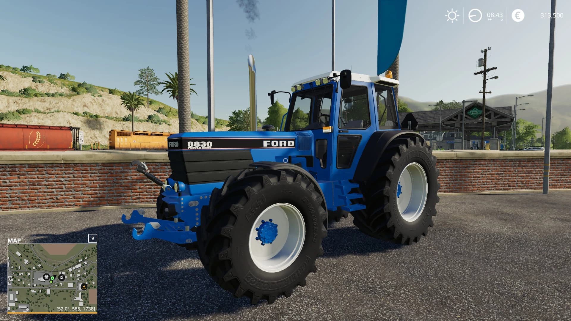 FORD 8830 EDIT AND REAL SMOKE 5