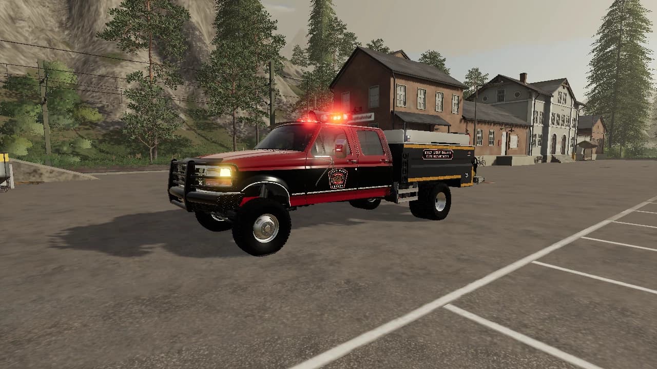 FORD AMERICAN FIRE TRUCK 4