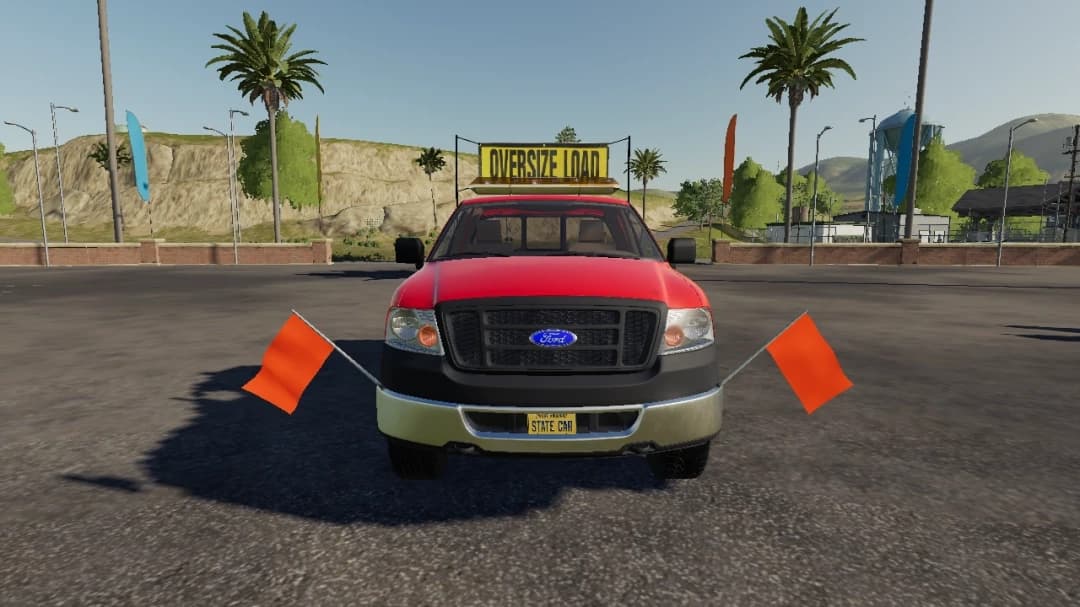 FORD F-150 OVERSIZE LOAD/PILOT CAR