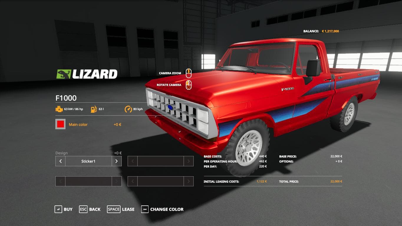 FORD F1000 1989 4