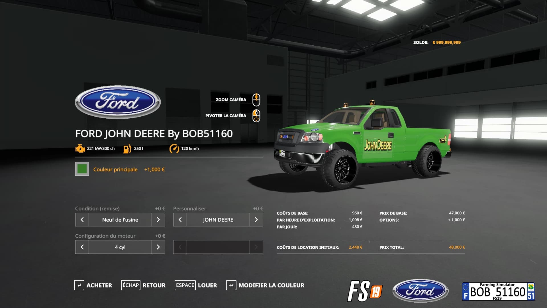 FORD JOHN DEERE BY BOB51160