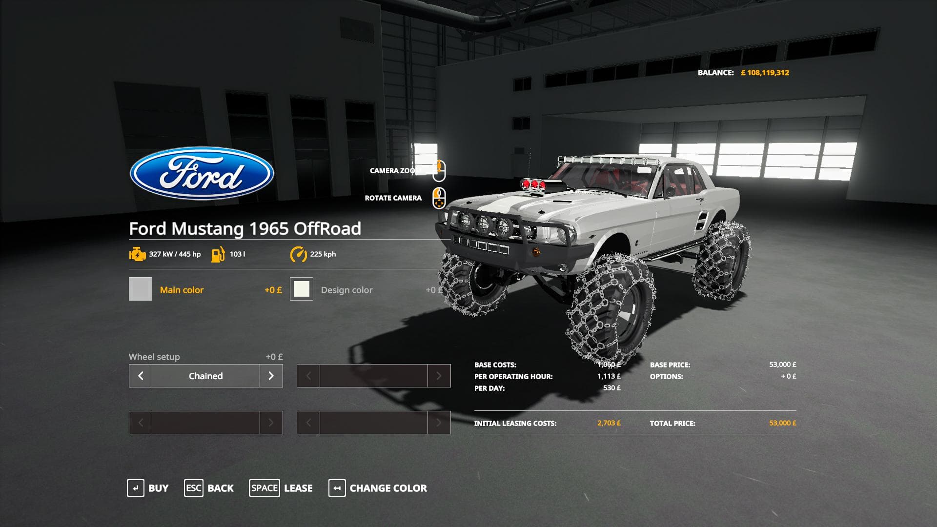 FORD MUSTANG 1965 OFFROAD