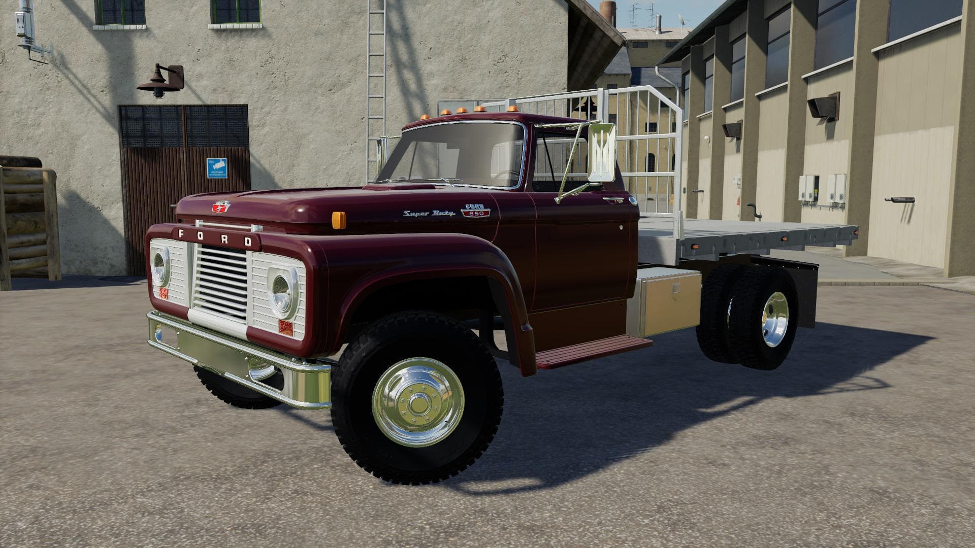 FORD T850 1964 FLATBED 5
