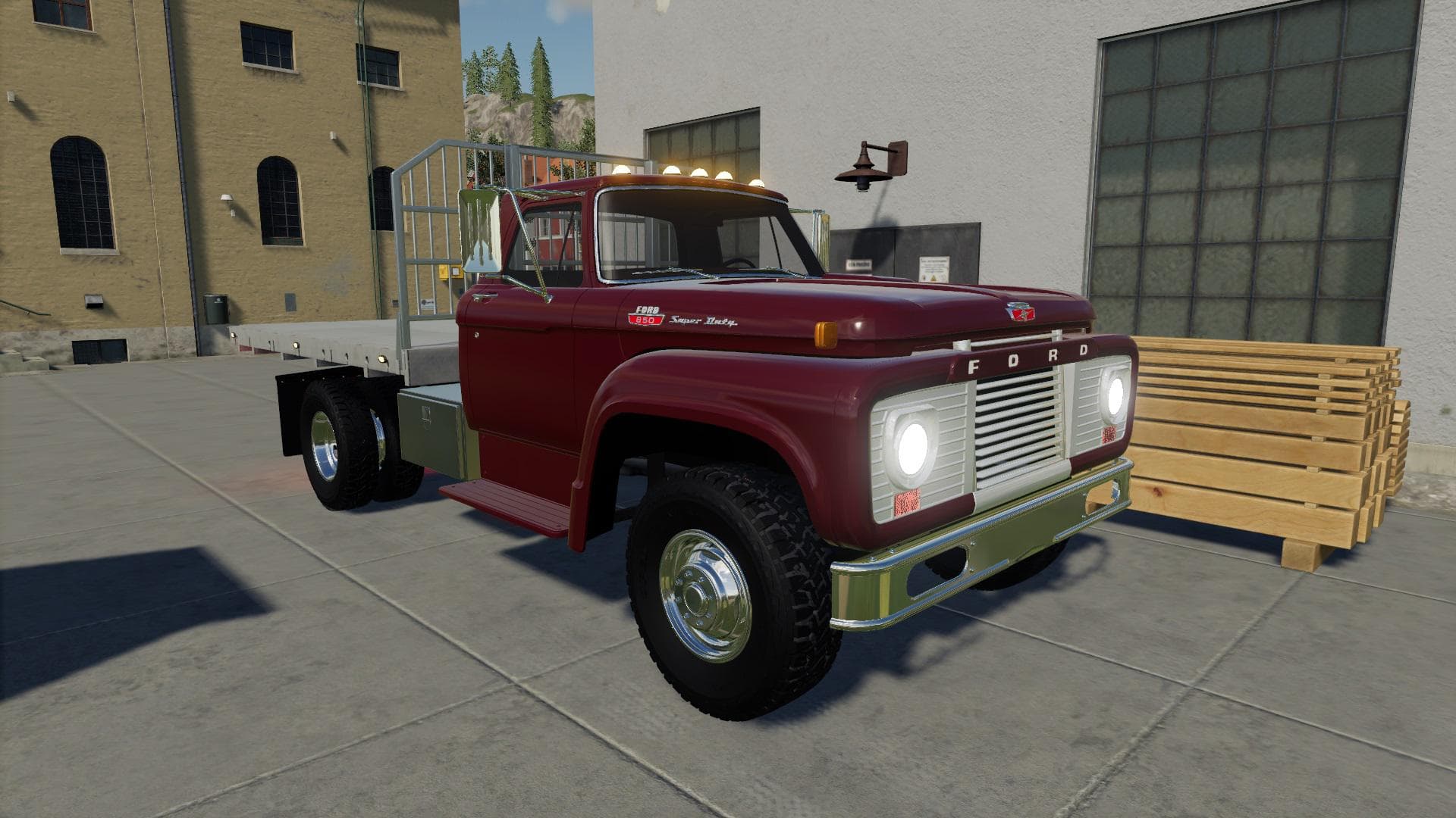 FORD T850 1964 FLATBED 4