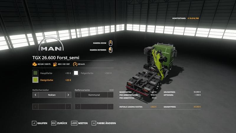 FOREST TGX MAN