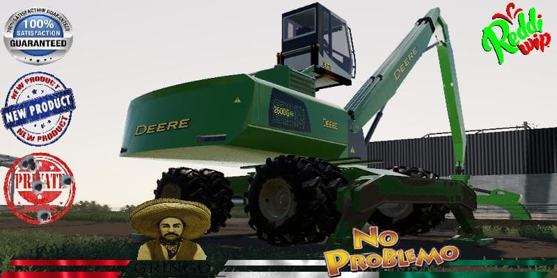 FORESTRY DEERE 2600G 2