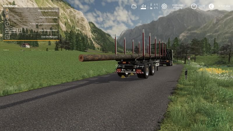 FORESTRY SEMI TRAILERS