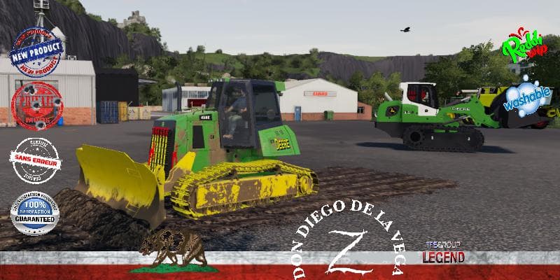 FORESTRY TRACTOR DOZER DEERE