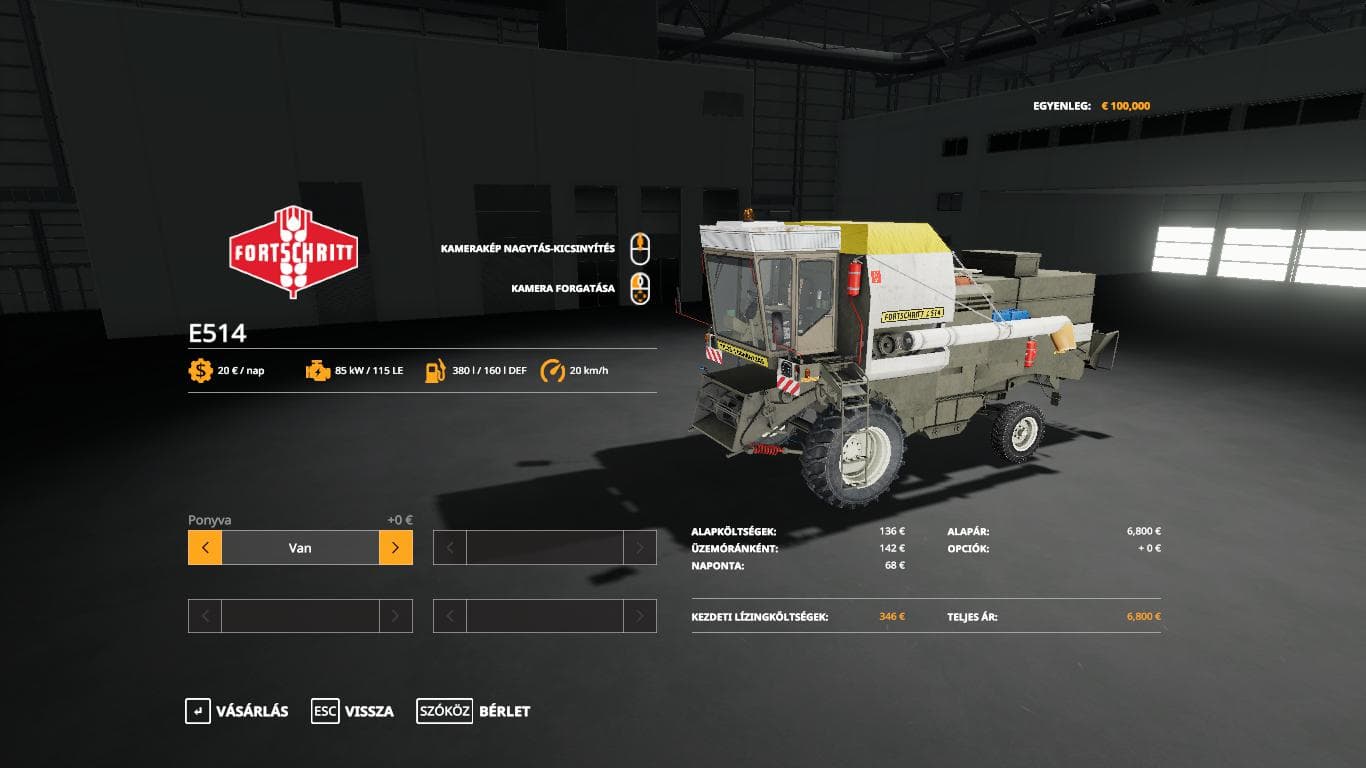 FORTSCHRITT E514 PACK 5