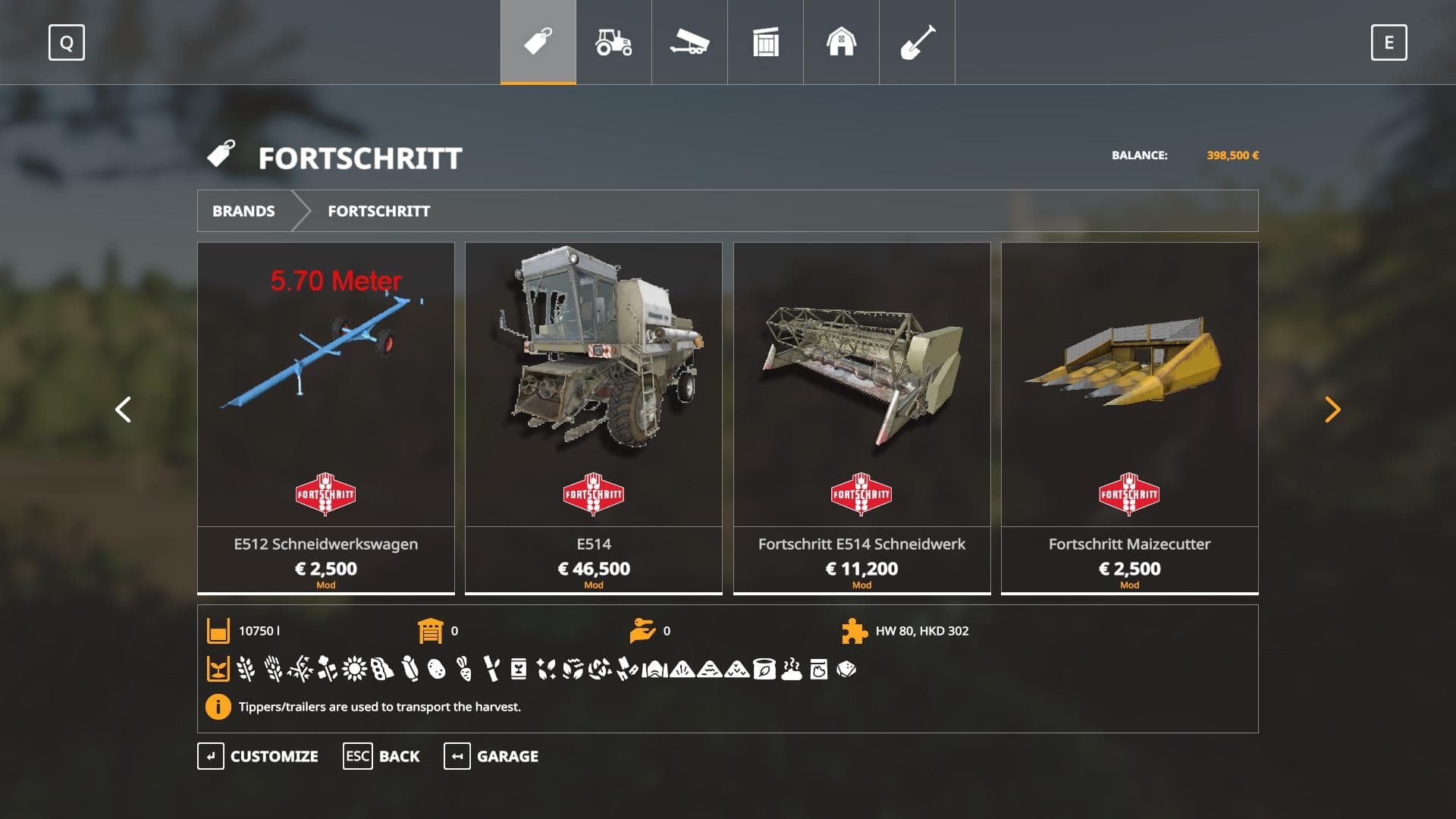 FORTSCHRITT PACK