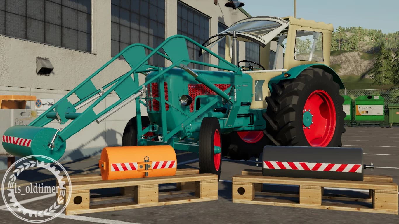 FRONT LOADER COUNTERWEIGHT