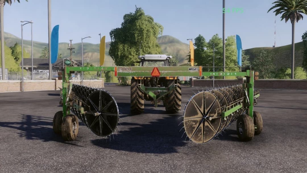 HS/FRONTIER HAY RAKE 2