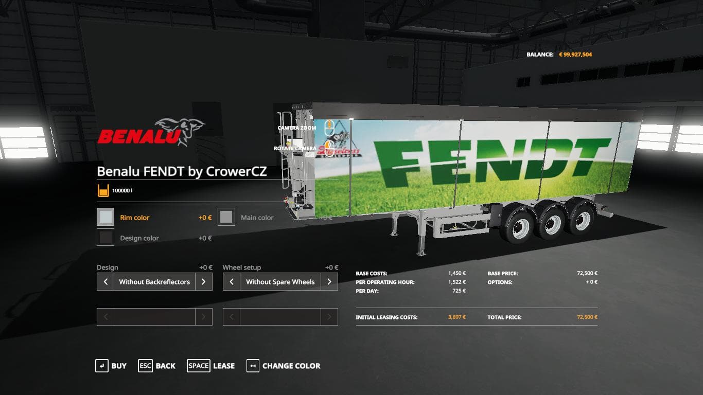 FS19 BENALU FENDT TIPPER 2