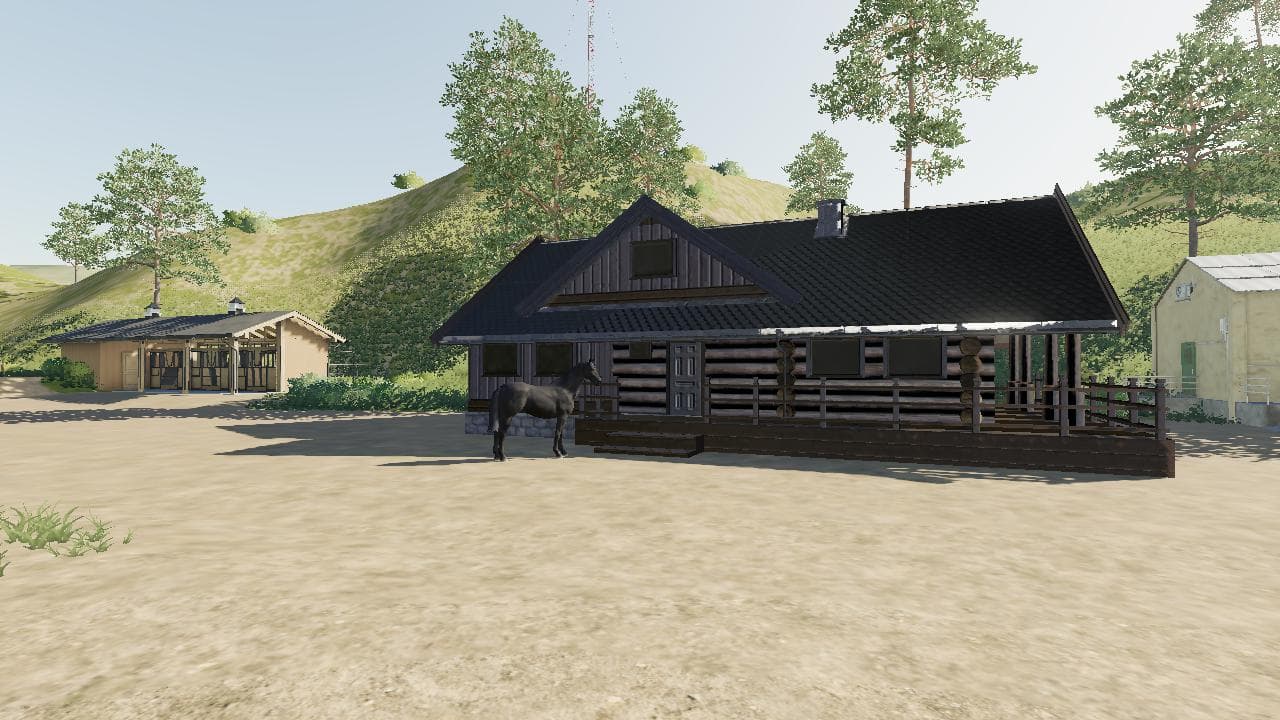 FS19 LOGCABINHOUSE BETA 5