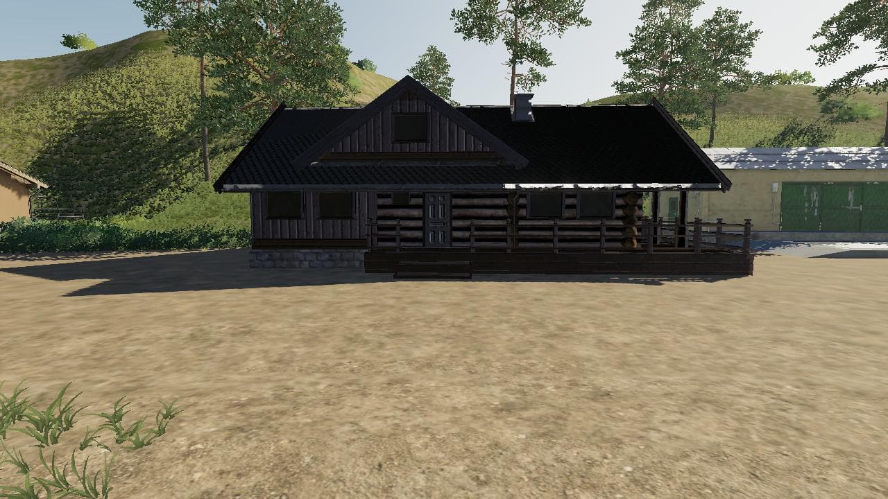 FS19 LOGCABINHOUSE BETA 3