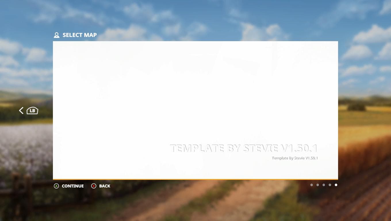 FS19 MOD MAP TEMPLATE BY STEVIE 3