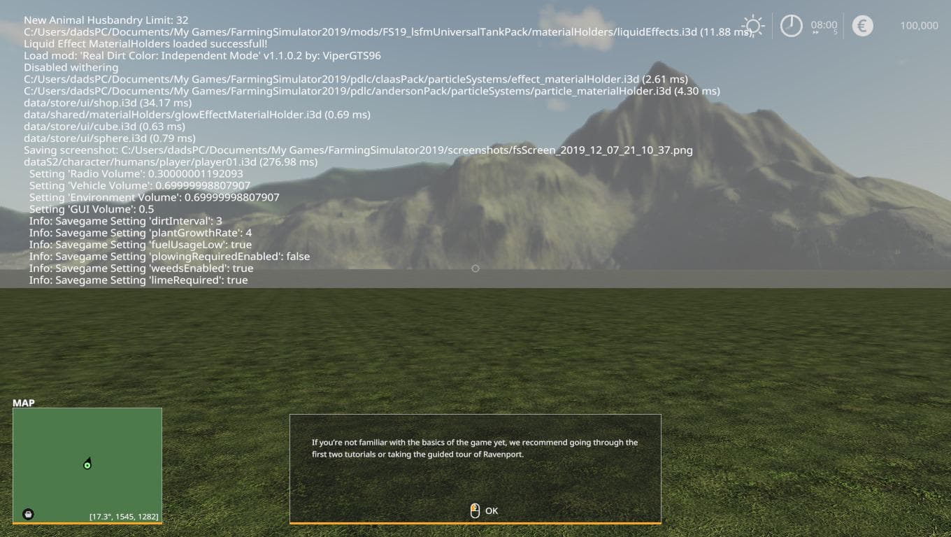 FS19 MOD MAP TEMPLATE BY STEVIE 2
