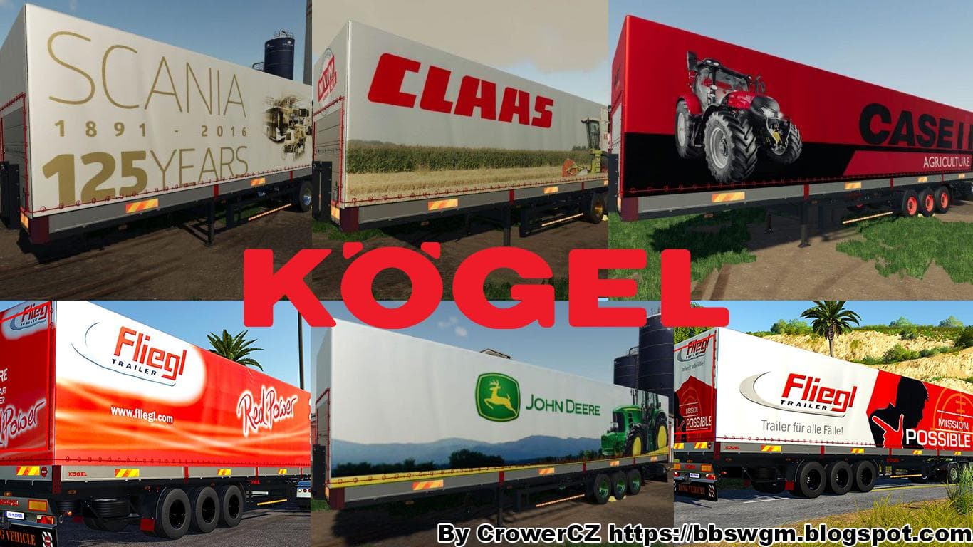 FS19 Mega Kogel Trailers Pack 5