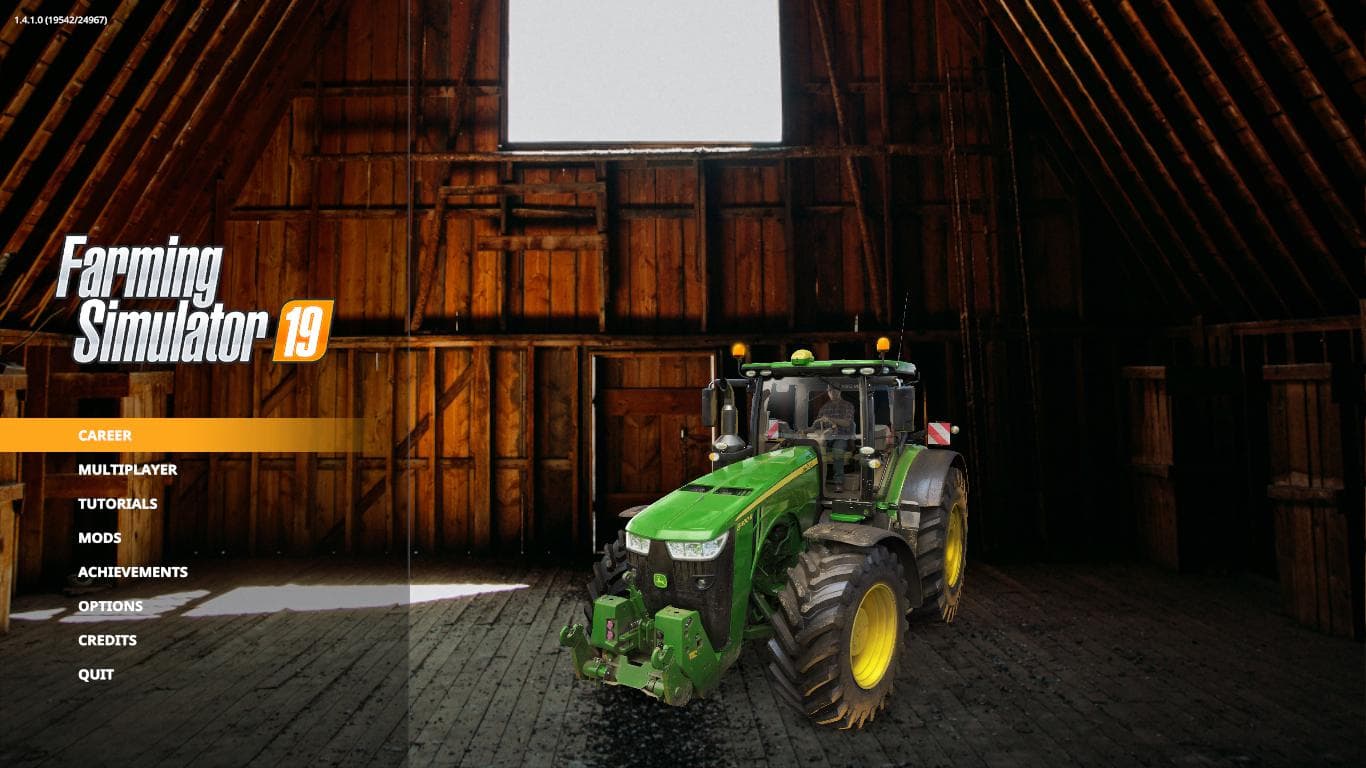 FS19 Menu BACKGROUND BARN HQ FIX