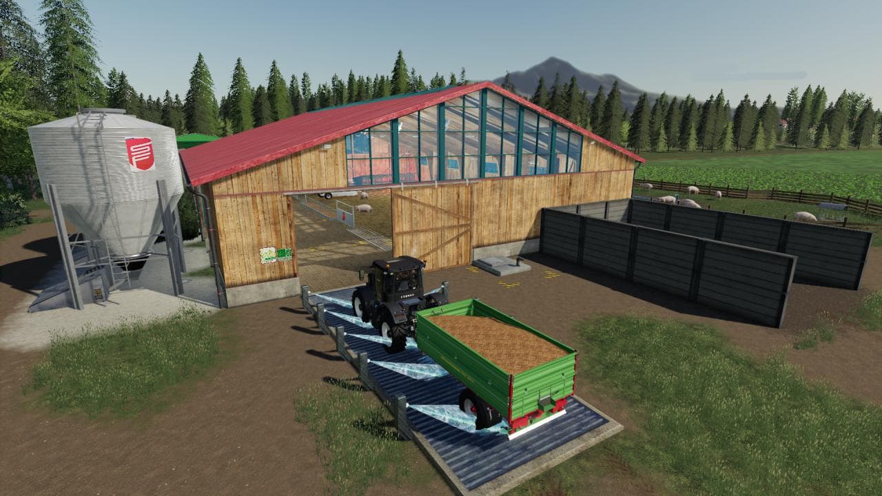 FS19 Organic Pigsty Placeable 5