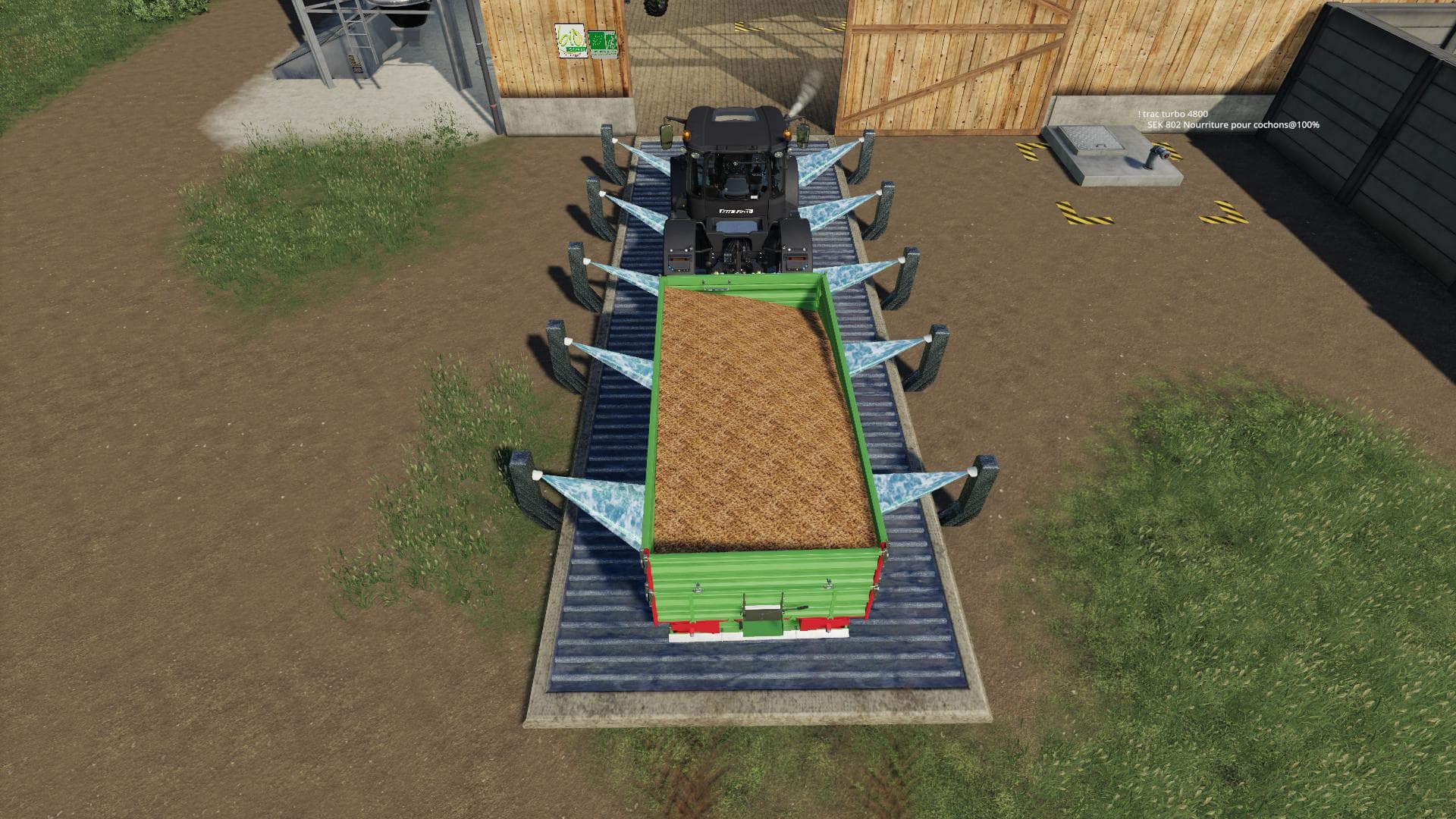 FS19 Organic Pigsty Placeable 2