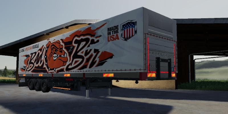 FS19 ROAD TRAILER BAD BOY 2