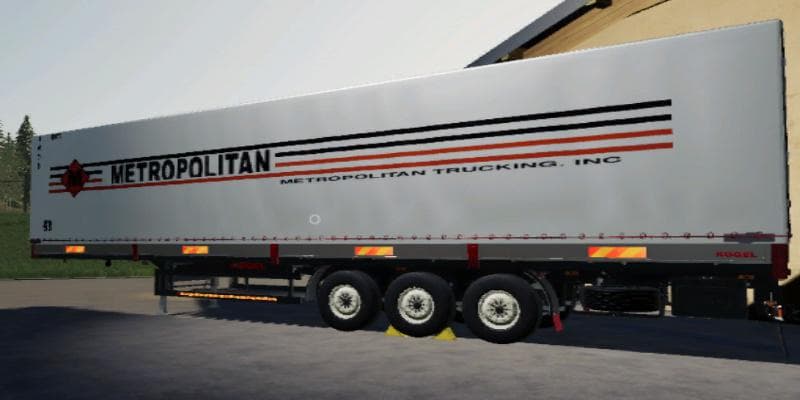 FS19 ROAD TRAILER metropolitan 3