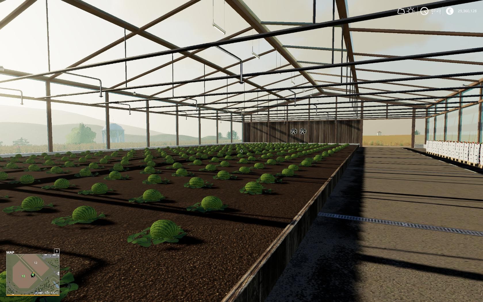 FS19 Watermelon Greenhouse 4
