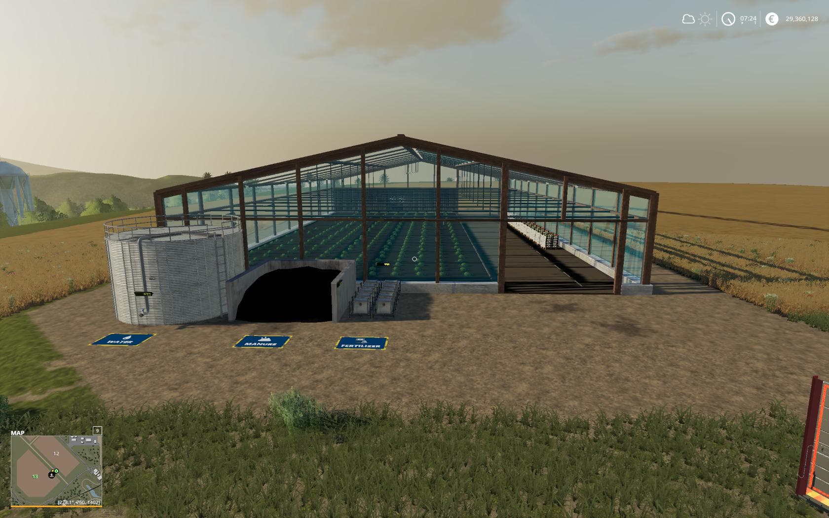 FS19 Watermelon Greenhouse 2