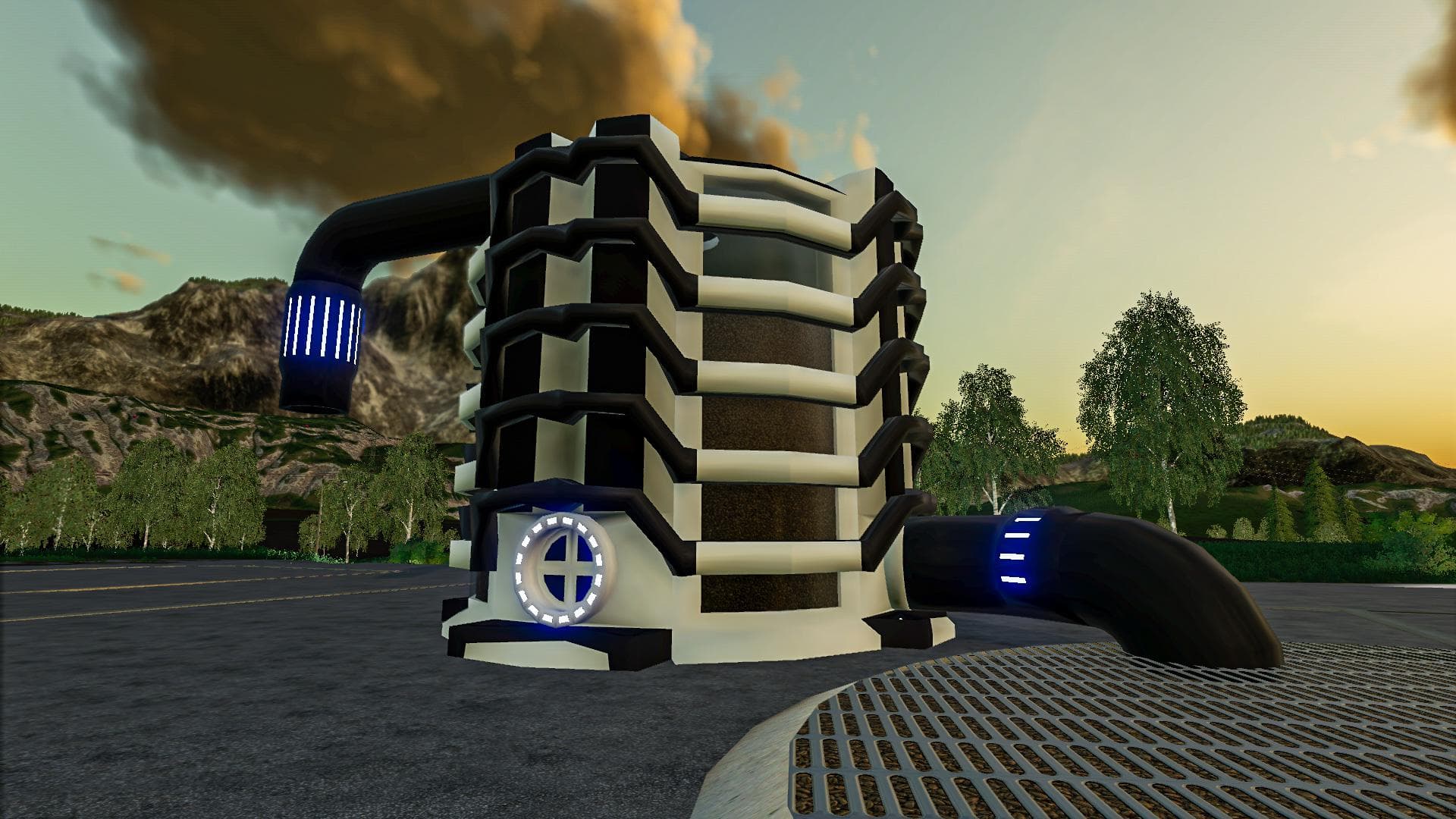 FUTURISTIC LARGE SILO 3