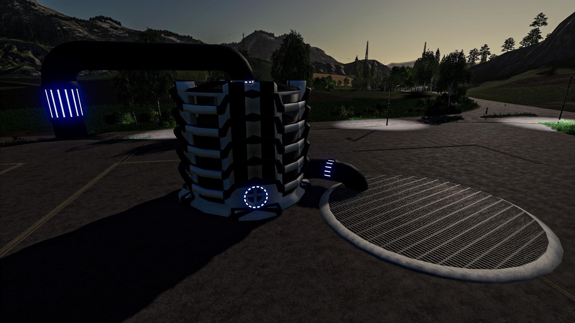 FUTURISTIC LARGE SILO 2