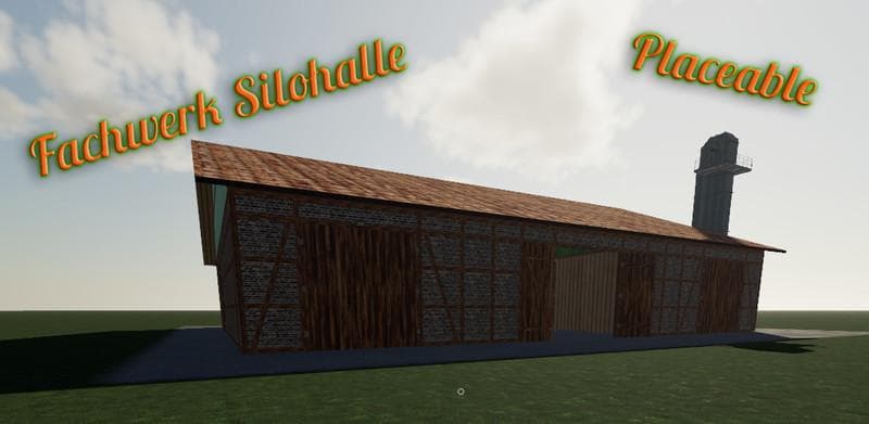 Fachwerk Silohalle 3