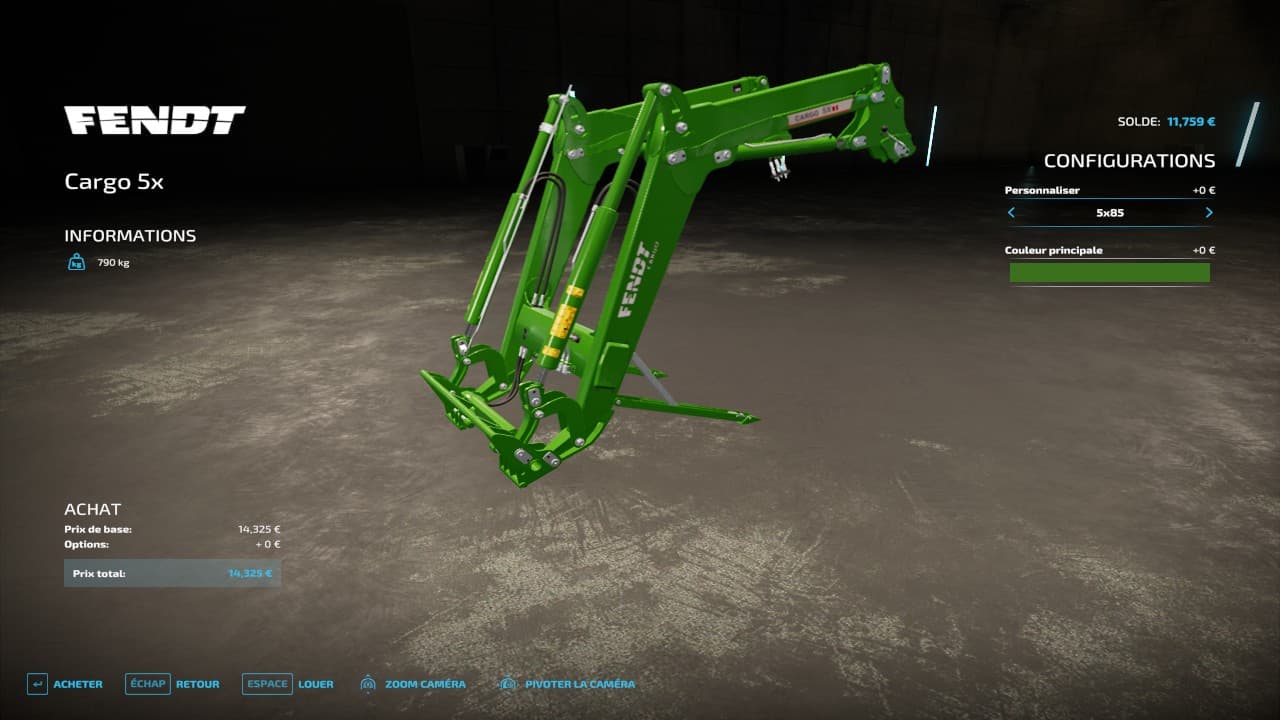 Fendt 700 Edit