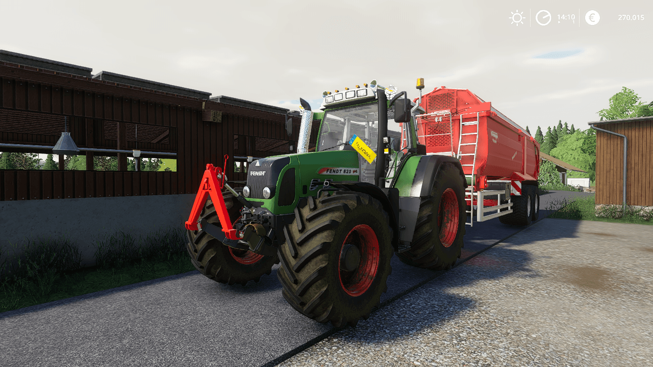 Fendt 820 tms vario