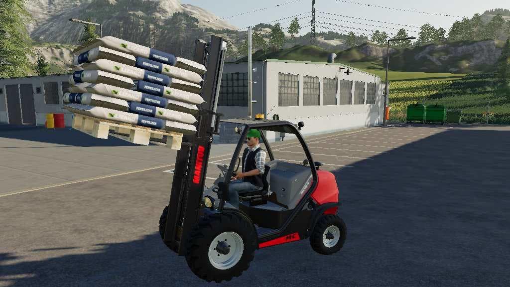 Fertilizer And Lime Pallet