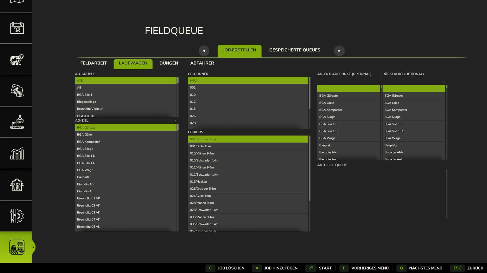 Field Queue 4