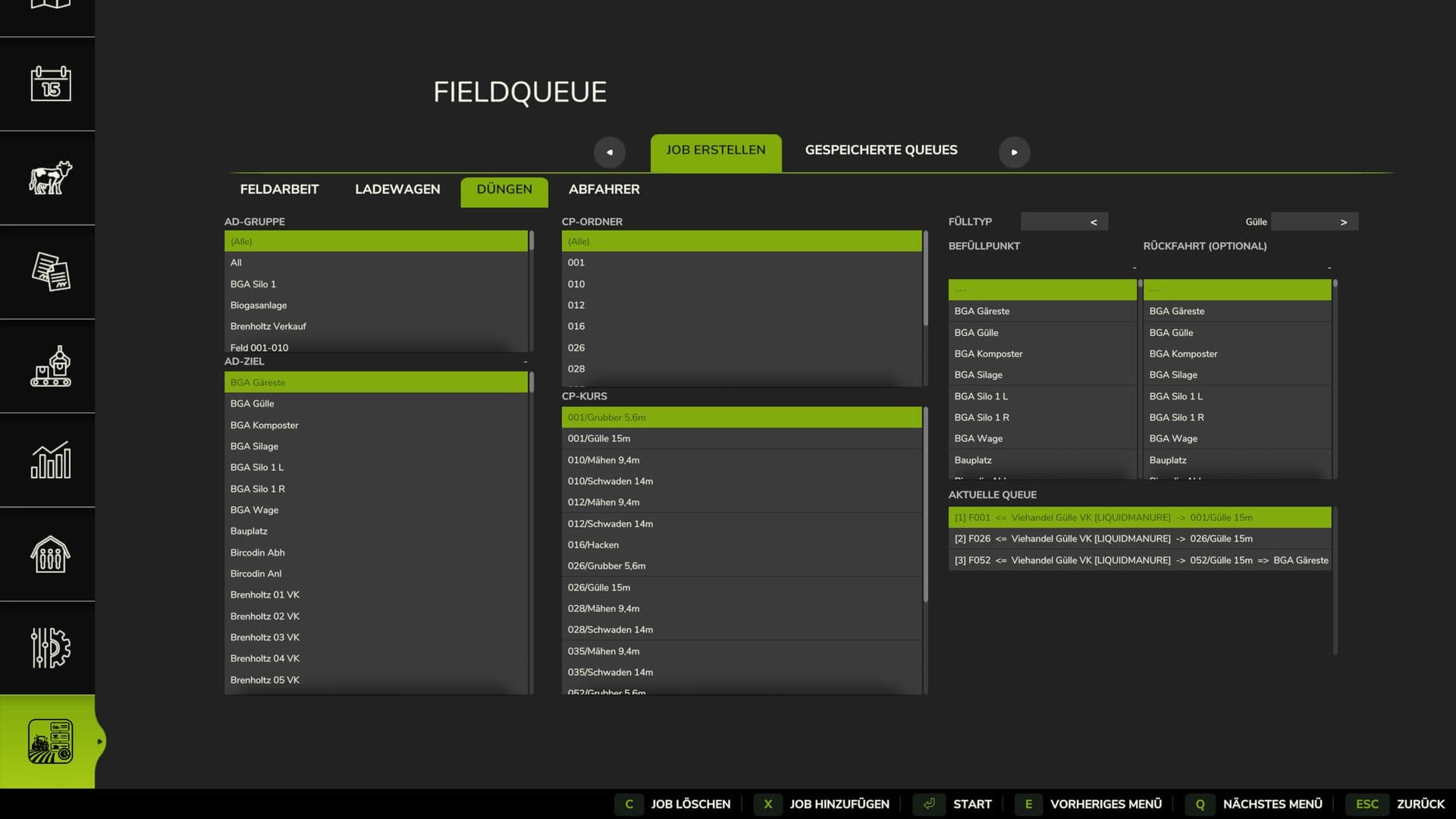 Field Queue 3