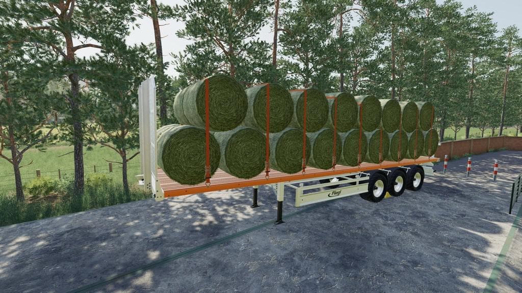 FLIEGL FLATBED SEMITRAILER 5
