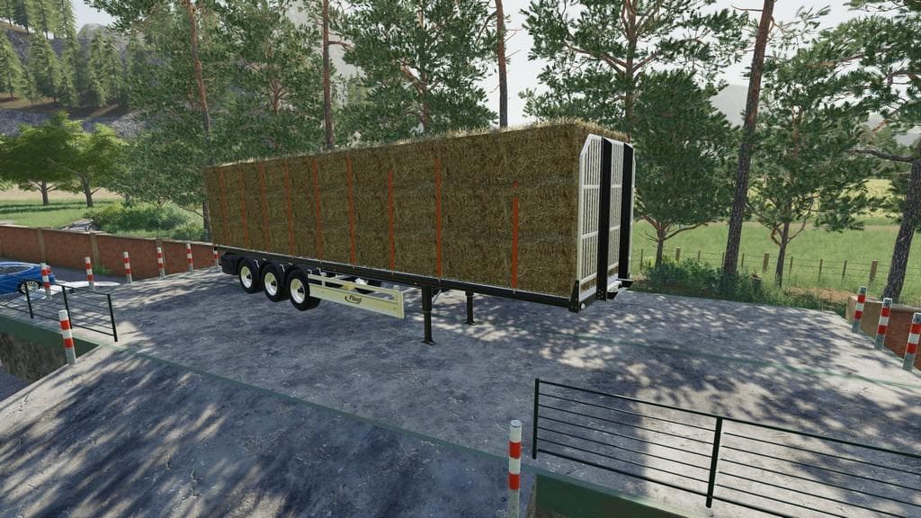 FLIEGL FLATBED SEMITRAILER 4