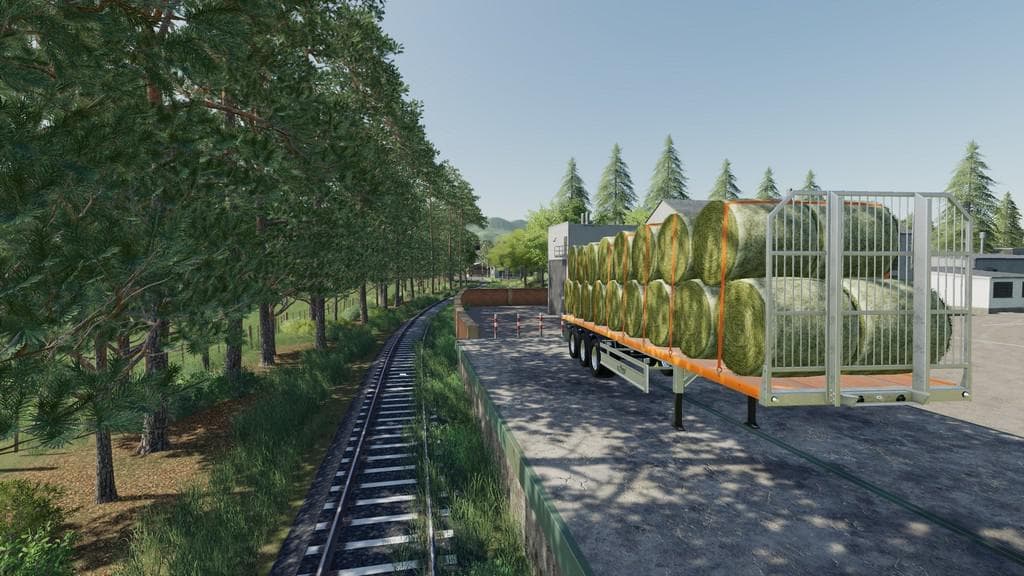 FLIEGL FLATBED SEMITRAILER 3