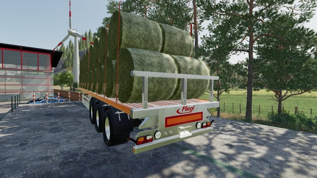 FLIEGL FLATBED SEMITRAILER 2