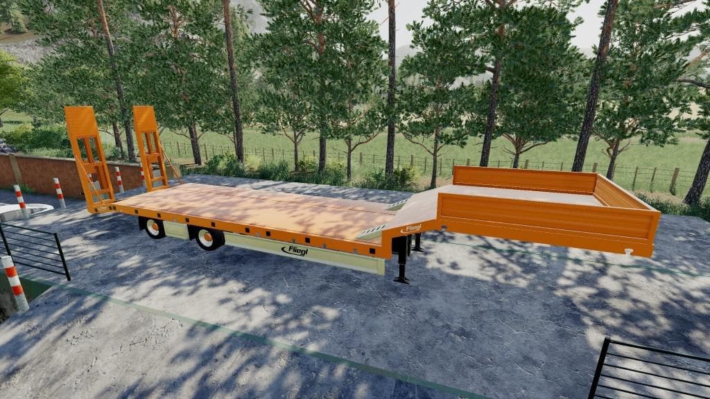 Fliegl Low Loader 4