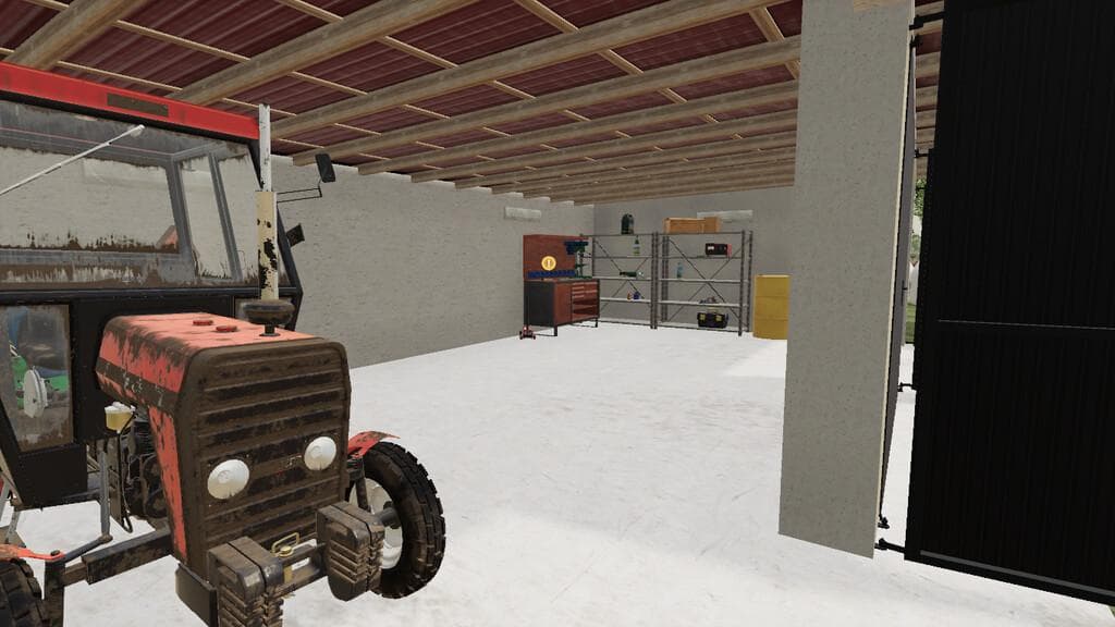 GARAGE FOR MACHINES 13.26X7 2