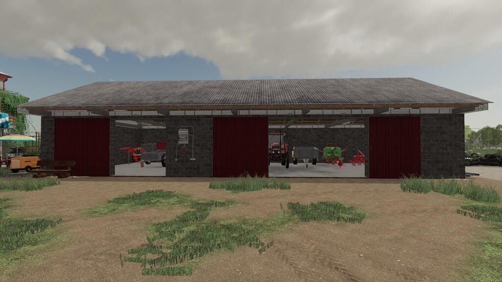 GARAGE FOR MACHINES