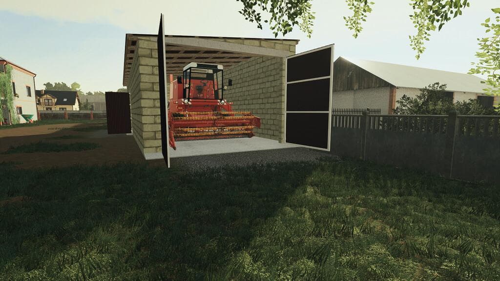 GARAGE FOR THE COMBINE 3