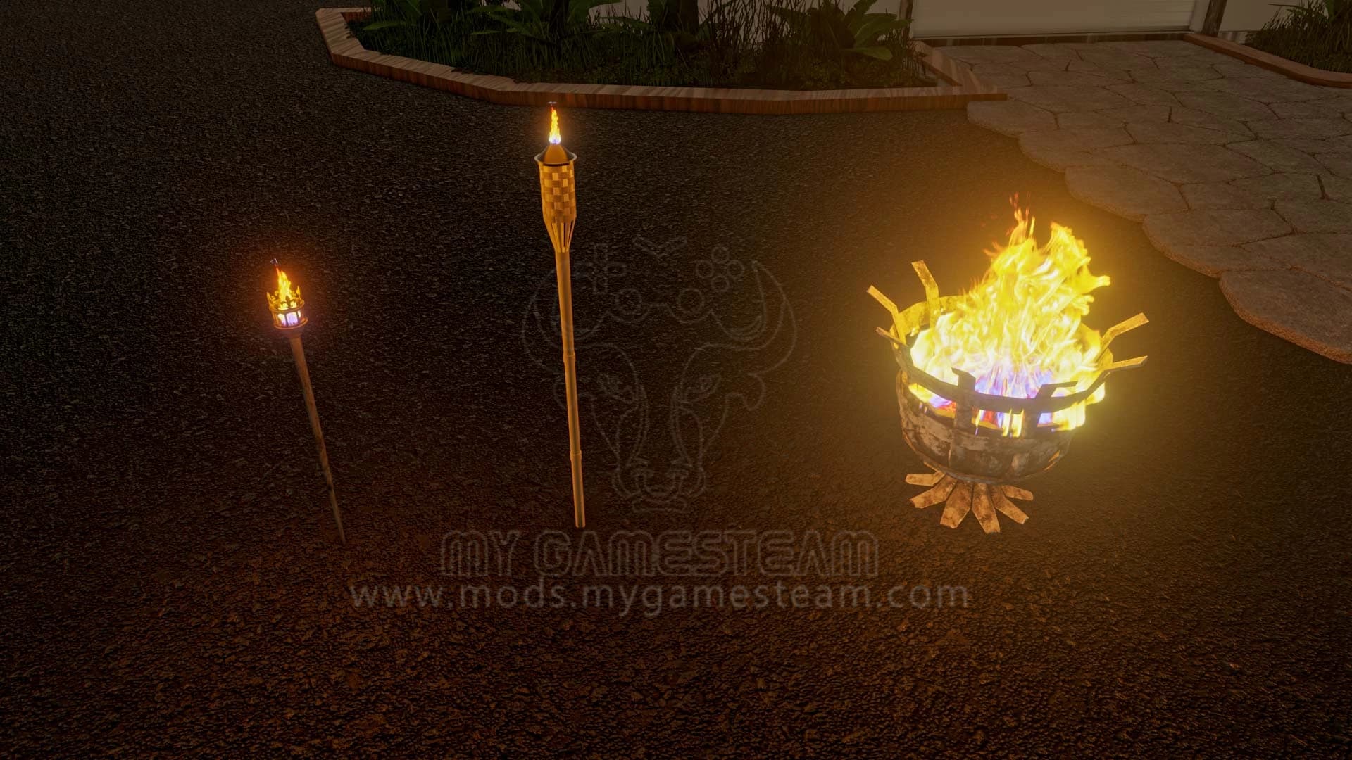 GARDEN TORCH LIGHT PACK