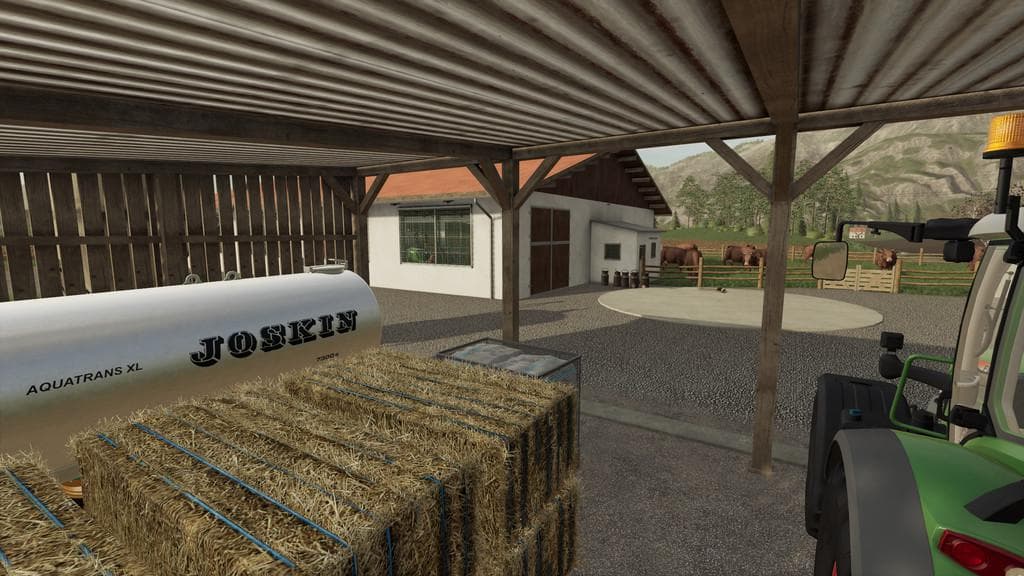 GERMAN COW BARN